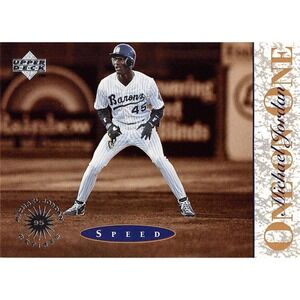 1995 Upper Deck Minor League #4 Michael Jordan Michael Jordan One On One